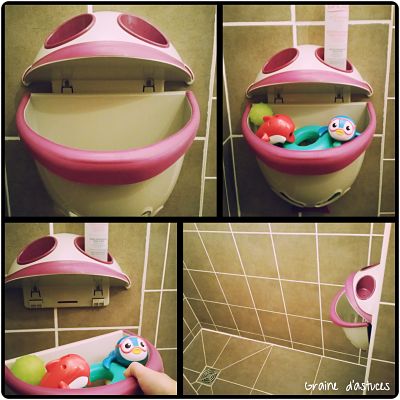 ✦ J'ai testé pour vous #36 : le range-jouet de bain Bubble Fish de  Thermobaby ✦